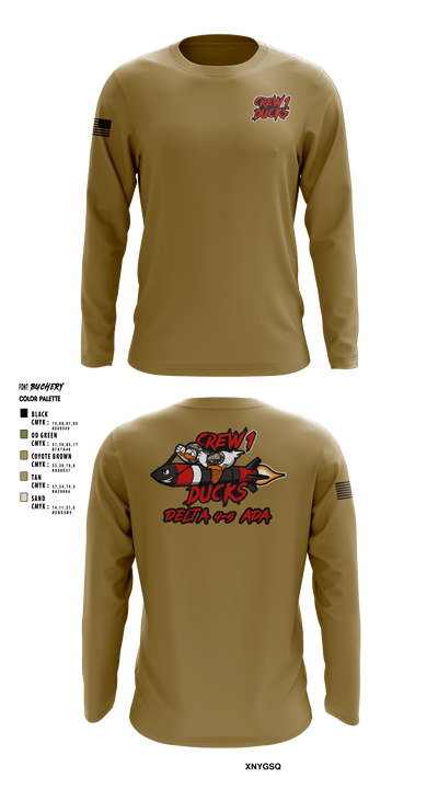 Delta 4-5 58559779 Long Sleeve Performance Shirt - 3