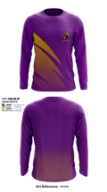 Vasquez High School Cheer 59032683 Long Sleeve Performance Shirt - 1