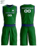 Southern Hills MS Basketball Reversible Basketball Uniform (Green/White) - 1