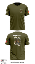 Bravo Battery, 4th Battalion, 3rd Air Defense Artillery Regiment 1115971 Short Sleeve Performance Shirt - 3