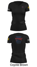 Nittany Lion Battalion 19698812 Women's Short Sleeve V-neck Shirt - 20