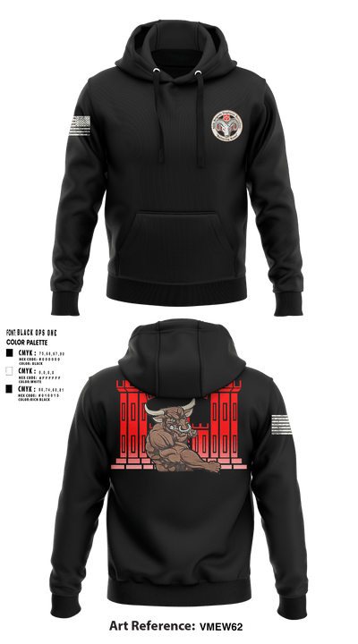 B Co 70th BEB937th CEC-A 889469 Hoodie - 1