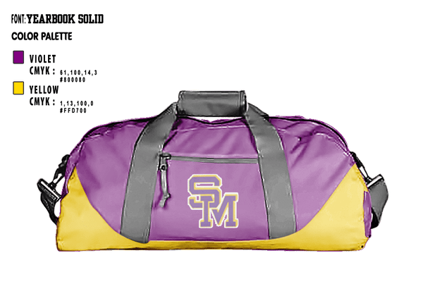 Duffle Bag, Grant Middle School Tennis, Tennis, Teamtime, Team time, sublimation, custom sports apparel, team uniforms, spirit wear, spiritwear, sports uniforms, custom shirts, team store, custom team store, fundraiser sports, apparel fundraiser