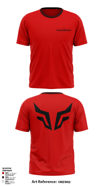 SKINNIBEAST 36402253 Short Sleeve Performance Shirt - 1