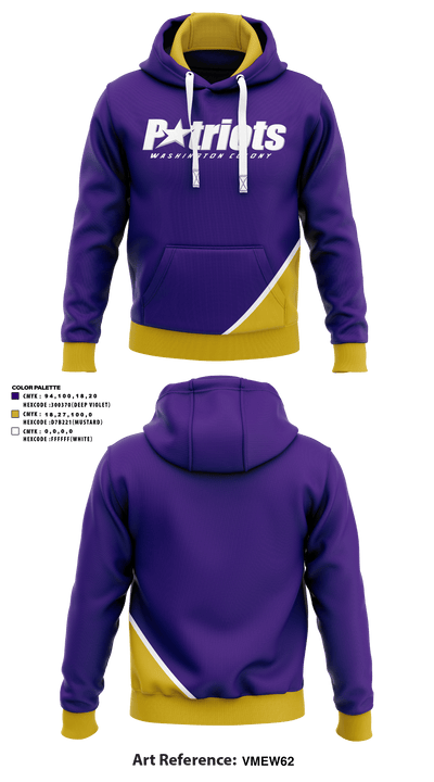 Washington Colony Middle School 55921524 Hoodie - 2