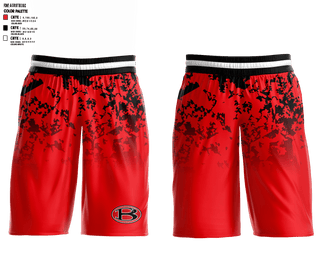 Mens Basketball Shorts, Bowdon High School Basketball, Men's Basketball, Teamtime, Team time, sublimation, custom sports apparel, team uniforms, spirit wear, spiritwear, sports uniforms, custom shirts, team store, custom team store, fundraiser sports, apparel fundraiser