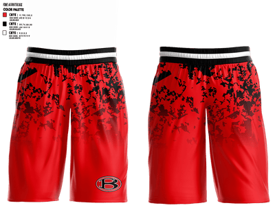 Bowdon High School Basketball 20321730 Mens Basketball Shorts - 1