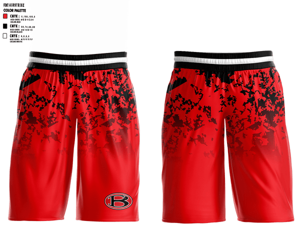 Mens Basketball Shorts, Bowdon High School Basketball, Men's Basketball, Teamtime, Team time, sublimation, custom sports apparel, team uniforms, spirit wear, spiritwear, sports uniforms, custom shirts, team store, custom team store, fundraiser sports, apparel fundraiser