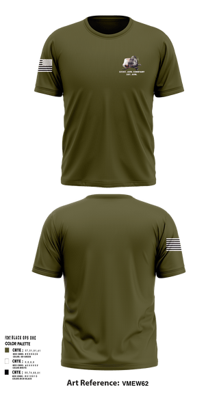 Short Sleeve Performance Shirt, 121st. AVN. company 1st. AVN., , Teamtime, Team time, sublimation, custom sports apparel, team uniforms, spirit wear, spiritwear, sports uniforms, custom shirts, team store, custom team store, fundraiser sports, apparel fundraiser