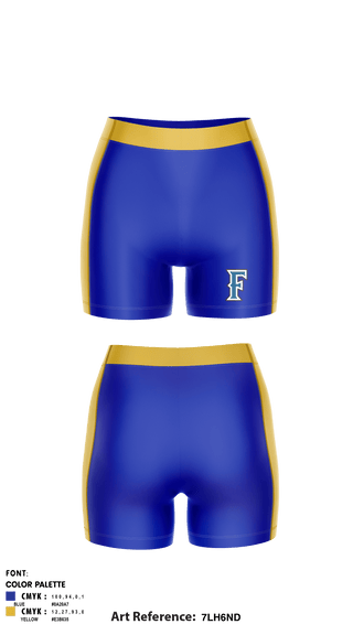 Women's Compression Shorts, Falkville High School Volleyball, Women's Volleyball, Teamtime, Team time, sublimation, custom sports apparel, team uniforms, spirit wear, spiritwear, sports uniforms, custom shirts, team store, custom team store, fundraiser sports, apparel fundraiser