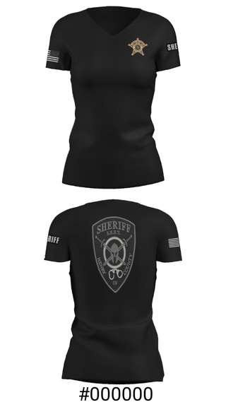 Women's Short Sleeve Vneck Shirt, , Police, Teamtime, Team time, sublimation, custom sports apparel, team uniforms, spirit wear, spiritwear, sports uniforms, custom shirts, team store, custom team store, fundraiser sports, apparel fundraiser