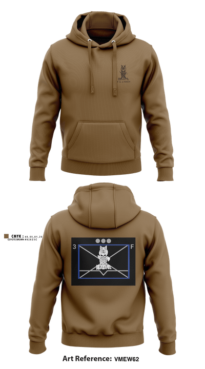 Fox Company, 2-506IN, 3rd Brigade 101st Airborne Division 65675206 Hoodie - 1