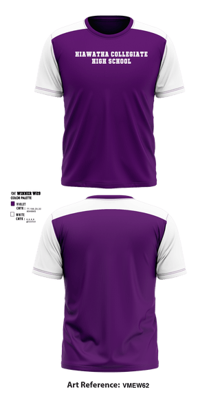 Short Sleeve Performance Shirt, Hiawatha Collegiate High School, Spirit Store, Teamtime, Team time, sublimation, custom sports apparel, team uniforms, spirit wear, spiritwear, sports uniforms, custom shirts, team store, custom team store, fundraiser sports, apparel fundraiser