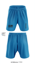 Company D (MI) 227 BEB, HIARNG 54401127 Athletic Shorts With Pockets - 11