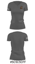 Simi Valley High School Golf 88506895 Women's Short Sleeve V-neck Shirt - 23