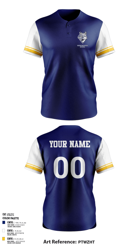 Two Button Softball Jersey, Wapato High School Softball, Softball, Teamtime, Team time, sublimation, custom sports apparel, team uniforms, spirit wear, spiritwear, sports uniforms, custom shirts, team store, custom team store, fundraiser sports, apparel fundraiser