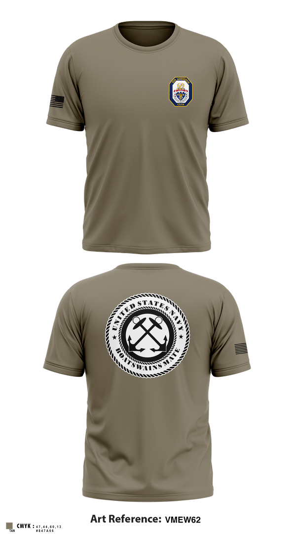 Short Sleeve Performance Shirt, Boatswains mate, Navy, Teamtime, Team time, sublimation, custom sports apparel, team uniforms, spirit wear, spiritwear, sports uniforms, custom shirts, team store, custom team store, fundraiser sports, apparel fundraiser