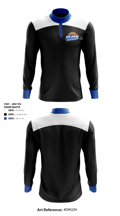 Elite Mixtapes 34822869 Quarter Zip Jacket - 4