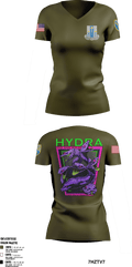 HHD HYDRA, 502nd IEW BN 85683805 Women's Short Sleeve V-neck Shirt - 54