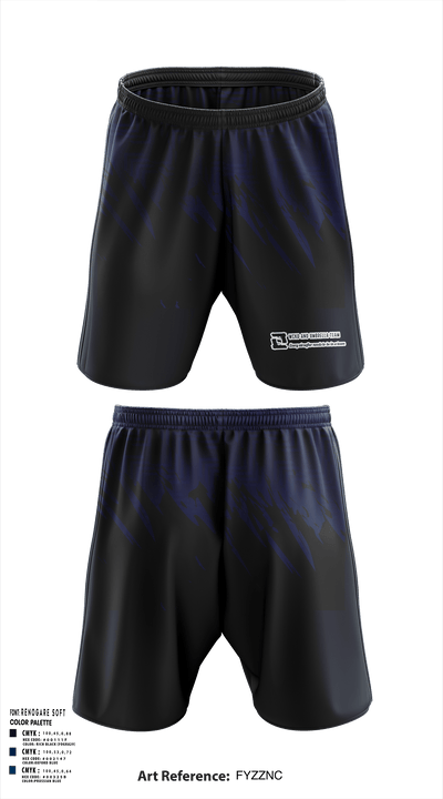 PA WCKD Airsoft Organization 4395836 Athletic Shorts With Pockets - 1