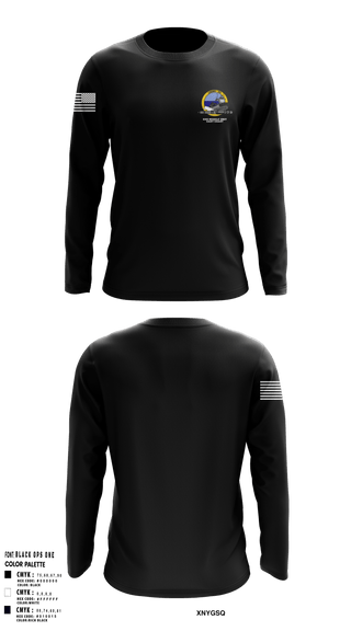 Long Sleeve Performance Shirt, EOD MOBILE UNIT EAST COAST, Navy, Teamtime, Team time, sublimation, custom sports apparel, team uniforms, spirit wear, spiritwear, sports uniforms, custom shirts, team store, custom team store, fundraiser sports, apparel fundraiser