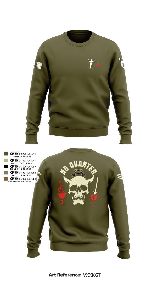 Crew Neck Sweatshirt, , Army, Teamtime, Team time, sublimation, custom sports apparel, team uniforms, spirit wear, spiritwear, sports uniforms, custom shirts, team store, custom team store, fundraiser sports, apparel fundraiser