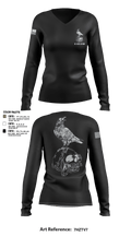 E CO 2-39 33489037 Women's Long Sleeve V-neck Shirt - 3