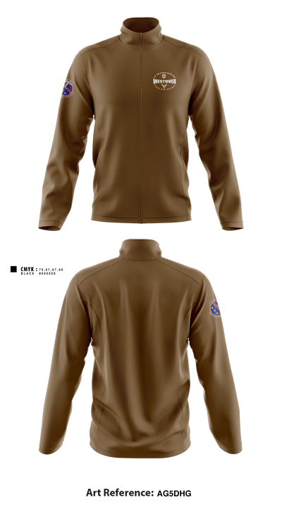 Westover Composite Squadron 58741877 Fleece Jacket - 5