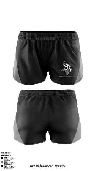 Women's Shorts, Blacklick Valley Senior High School, Spirit Store, Teamtime, Team time, sublimation, custom sports apparel, team uniforms, spirit wear, spiritwear, sports uniforms, custom shirts, team store, custom team store, fundraiser sports, apparel fundraiser