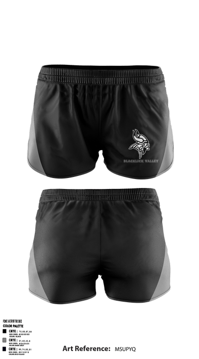 Blacklick Valley Senior High School 49509714 Women's Shorts - 36