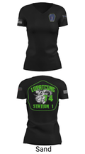 Delaware Park Chemical Engine Co. #1 31356015 Women's Short Sleeve V-neck Shirt - 24