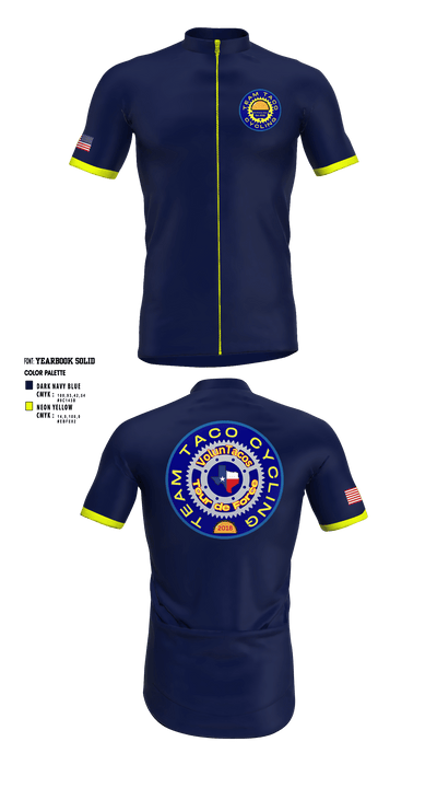 Team Taco Cycling Pelotonia 27813397 Cycling Jersey - 22