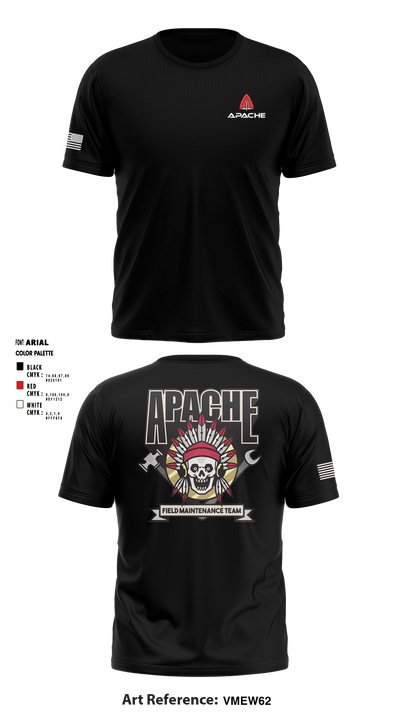 5-7 Cav 24343942 Short Sleeve Performance Shirt - 1