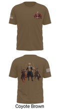 6th BEB Elk Forward  Support Company 17164006 Short Sleeve Performance Shirt - 32