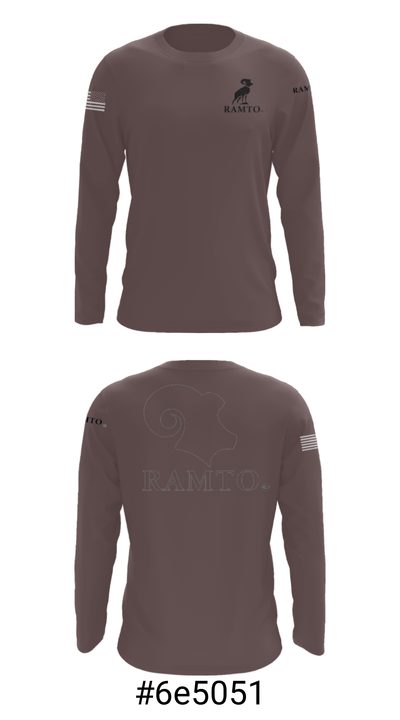 Ramtocompany 18225322 Long Sleeve Performance Shirt - 18