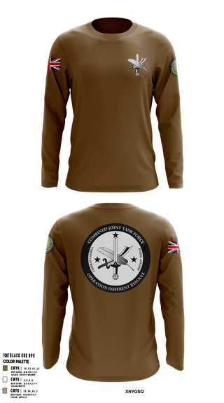 Long Sleeve Performance Shirt, , Army, Teamtime, Team time, sublimation, custom sports apparel, team uniforms, spirit wear, spiritwear, sports uniforms, custom shirts, team store, custom team store, fundraiser sports, apparel fundraiser