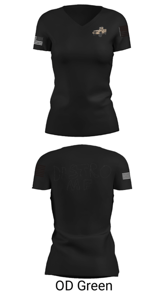 Women's Short Sleeve Vneck Shirt, , Army, Teamtime, Team time, sublimation, custom sports apparel, team uniforms, spirit wear, spiritwear, sports uniforms, custom shirts, team store, custom team store, fundraiser sports, apparel fundraiser
