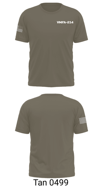 VMFA-214 20655841 Short Sleeve Performance Shirt - 34