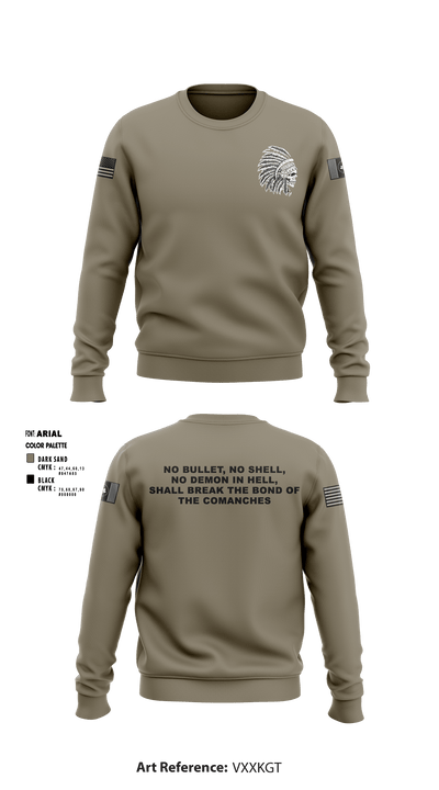 113th MP Company 24456487 Crew Neck Sweatshirt - 1