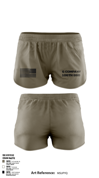 Ranger Panties, , Army, Teamtime, Team time, sublimation, custom sports apparel, team uniforms, spirit wear, spiritwear, sports uniforms, custom shirts, team store, custom team store, fundraiser sports, apparel fundraiser