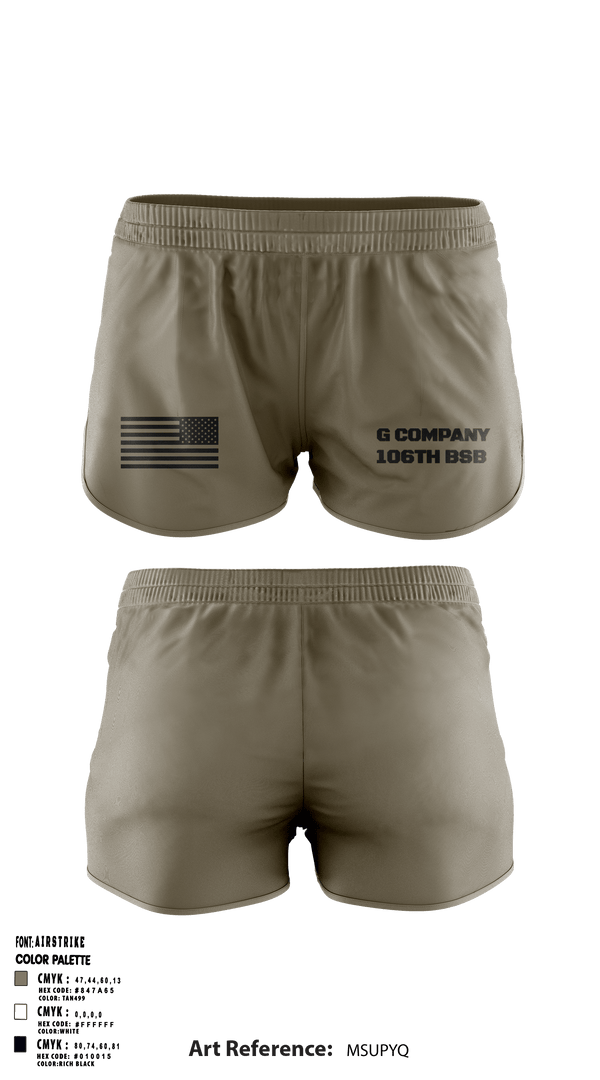 Ranger Panties, , Army, Teamtime, Team time, sublimation, custom sports apparel, team uniforms, spirit wear, spiritwear, sports uniforms, custom shirts, team store, custom team store, fundraiser sports, apparel fundraiser