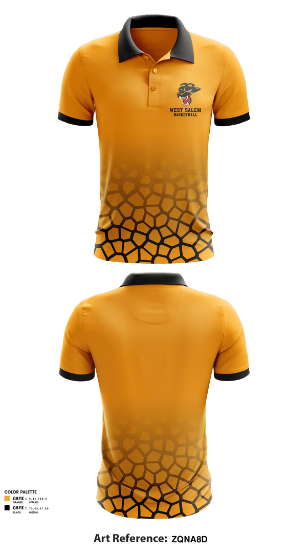 Short Sleeve Performance Polo, West Salem High School Basketball, Men's Basketball, Teamtime, Team time, sublimation, custom sports apparel, team uniforms, spirit wear, spiritwear, sports uniforms, custom shirts, team store, custom team store, fundraiser sports, apparel fundraiser