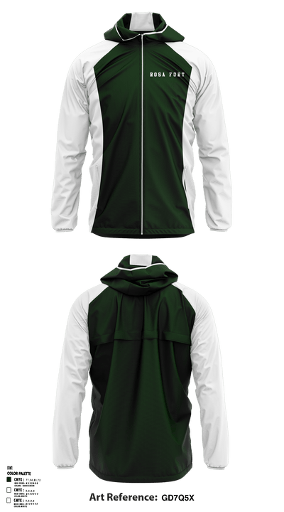 Rosa Fort High School 94859742 Windbreaker - 1