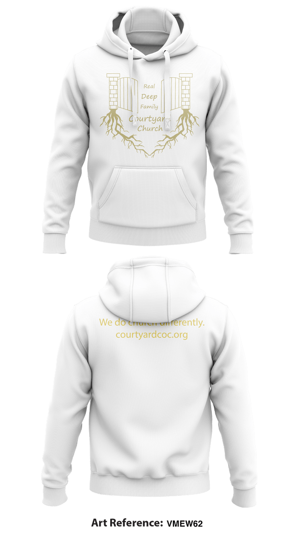 Hoodie, Courtyard Chuch, , Teamtime, Team time, sublimation, custom sports apparel, team uniforms, spirit wear, spiritwear, sports uniforms, custom shirts, team store, custom team store, fundraiser sports, apparel fundraiser