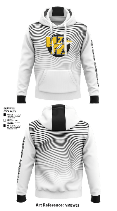 Watkins Memorial High School Golf 65050201 Hoodie - 1