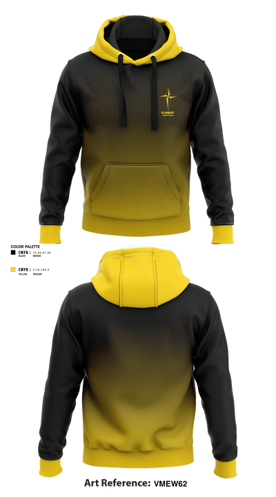 Starmont Middle School Basketball 86240465 Hoodie - 1