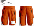 Pine River Backus Tigers 49624803 Mens Basketball Shorts - 1
