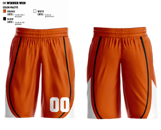 Mens Basketball Shorts, Pine River Backus Tigers, Men's Basketball, Teamtime, Team time, sublimation, custom sports apparel, team uniforms, spirit wear, spiritwear, sports uniforms, custom shirts, team store, custom team store, fundraiser sports, apparel fundraiser