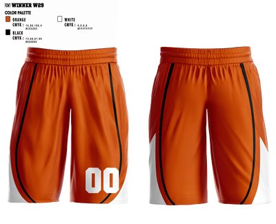 Pine River Backus Tigers 49624803 Mens Basketball Shorts - 1