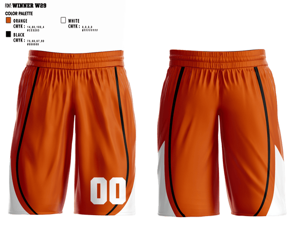 Mens Basketball Shorts, Pine River Backus Tigers, Men's Basketball, Teamtime, Team time, sublimation, custom sports apparel, team uniforms, spirit wear, spiritwear, sports uniforms, custom shirts, team store, custom team store, fundraiser sports, apparel fundraiser
